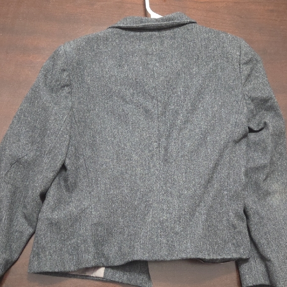 Jones New York Women's Charcoal Blazer - Picture 7 of 7